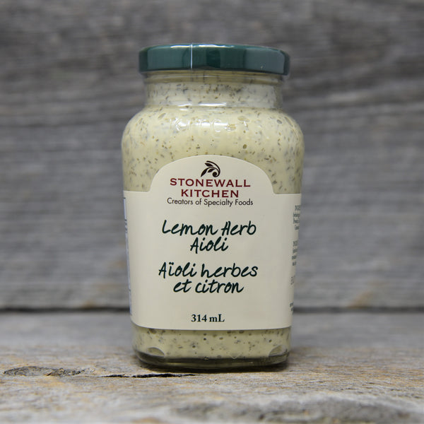 Stonewall Kitchen Lemon Herb Aioli Kristapsons Smoked Salmon