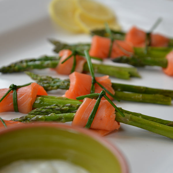 Roasted Asparagus with Smoked Salmon | Kristapsons Smoked Salmon