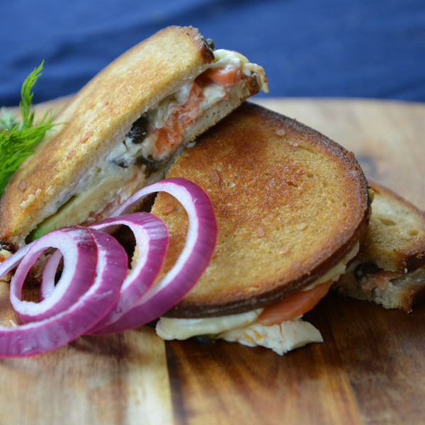 Grilled Cheese with Smoked Salmon | Kristapsons Smoked Salmon