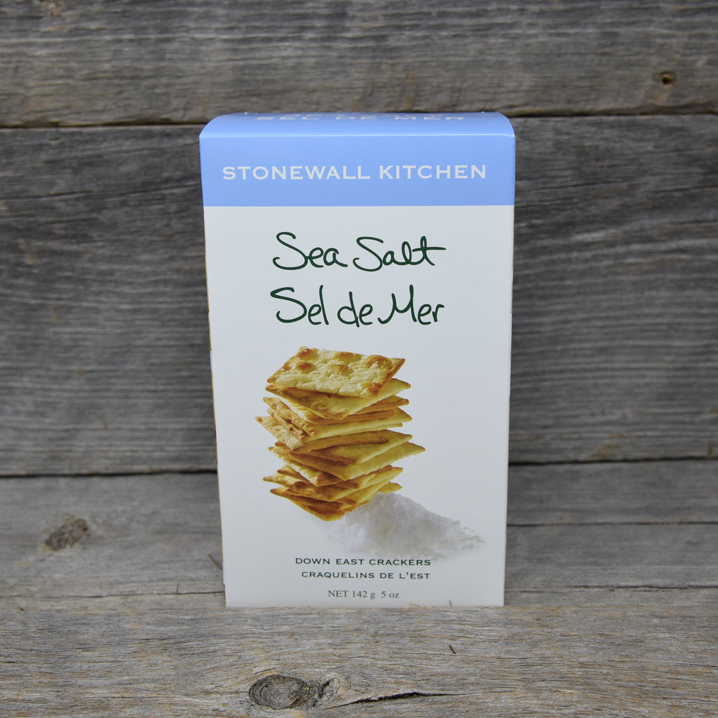 Stonewall Kitchen Sea Salt Down East Crackers